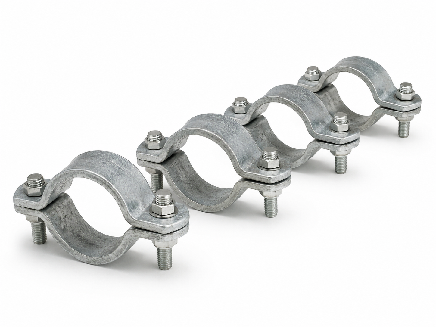 Clamps for 1 1/2 GI Pipe