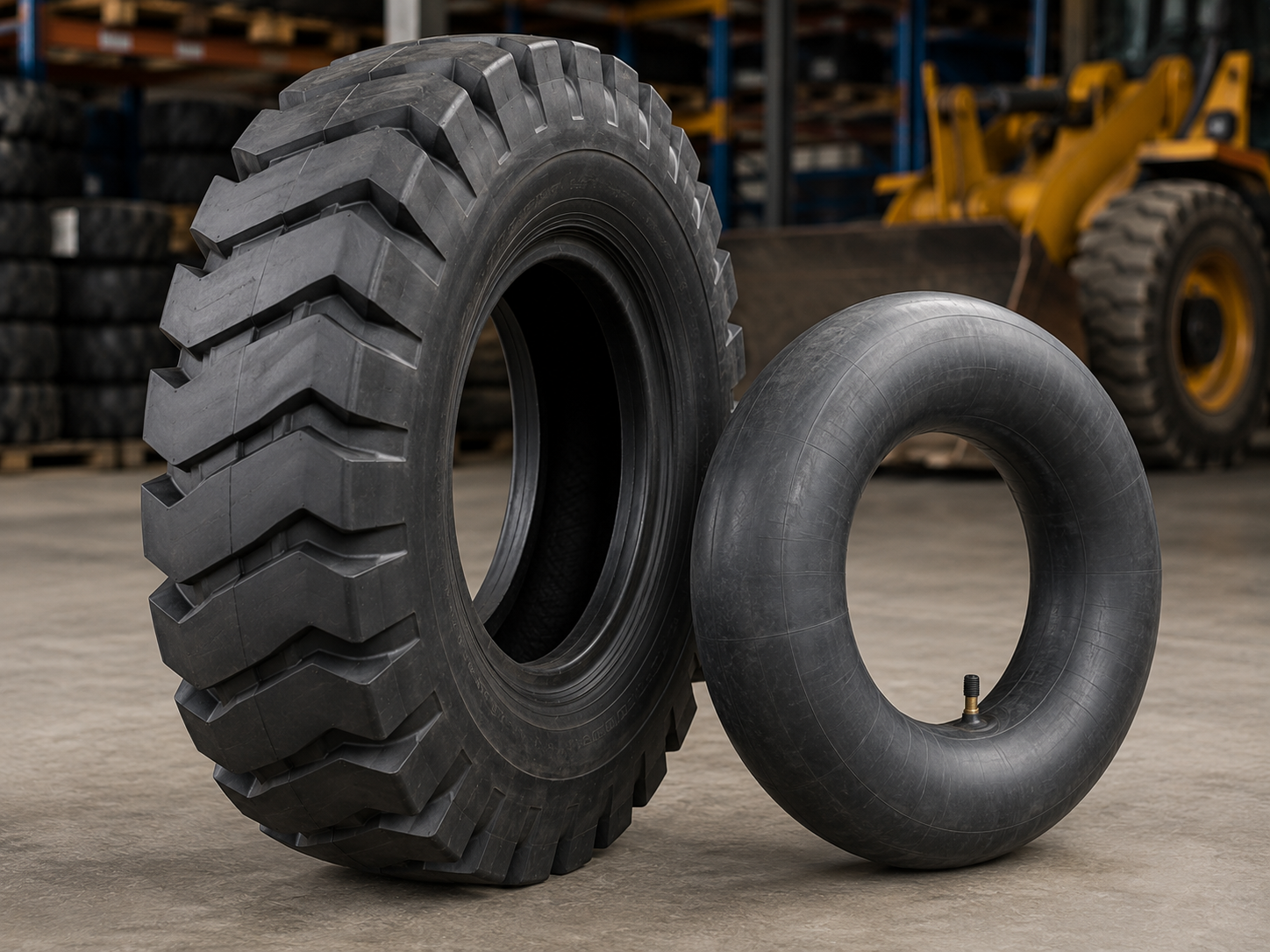 Front Tyre with Tube