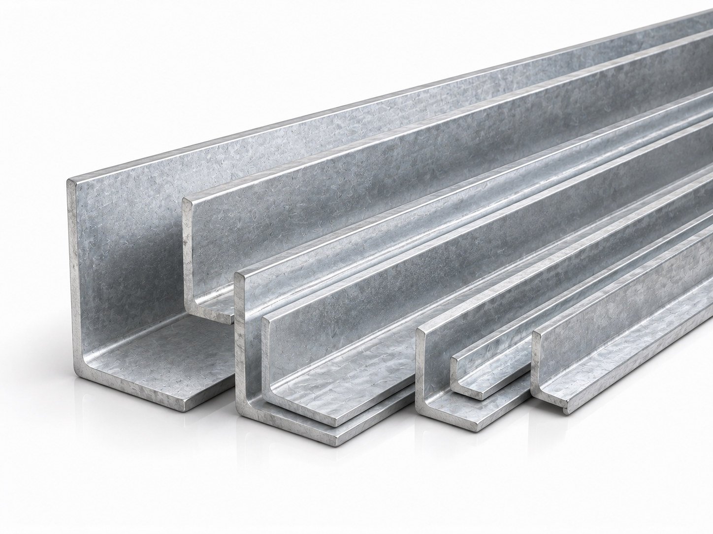 GI Hot Dip Galvanized Angles (50×3, 50×4, 50×5, 40×5)