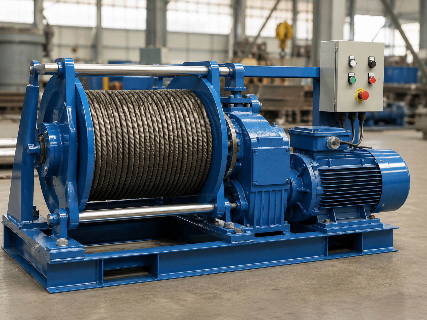 Lifting Winch Machine