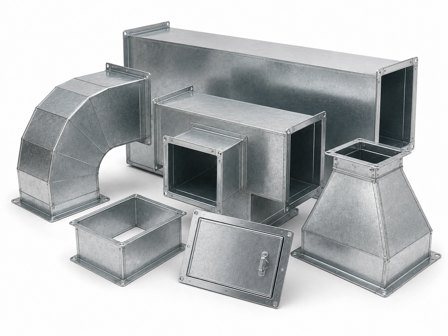 Profile Ducting with Fittings