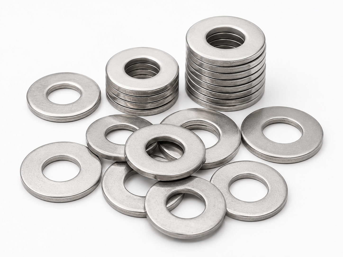 SS316 Flat Washers (M6, M10, M12)
