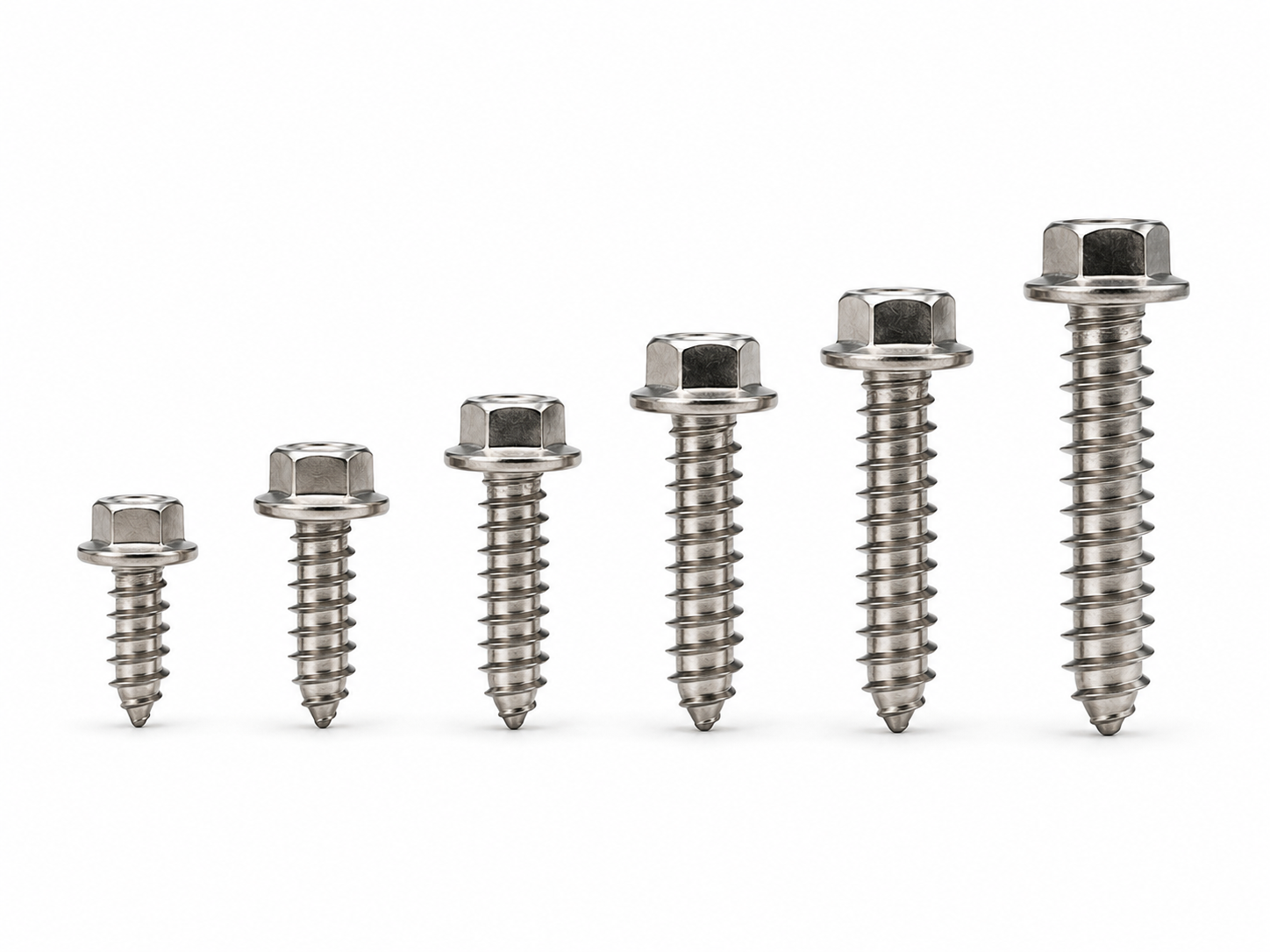 SS316 Hex Head Self Tapping Screws