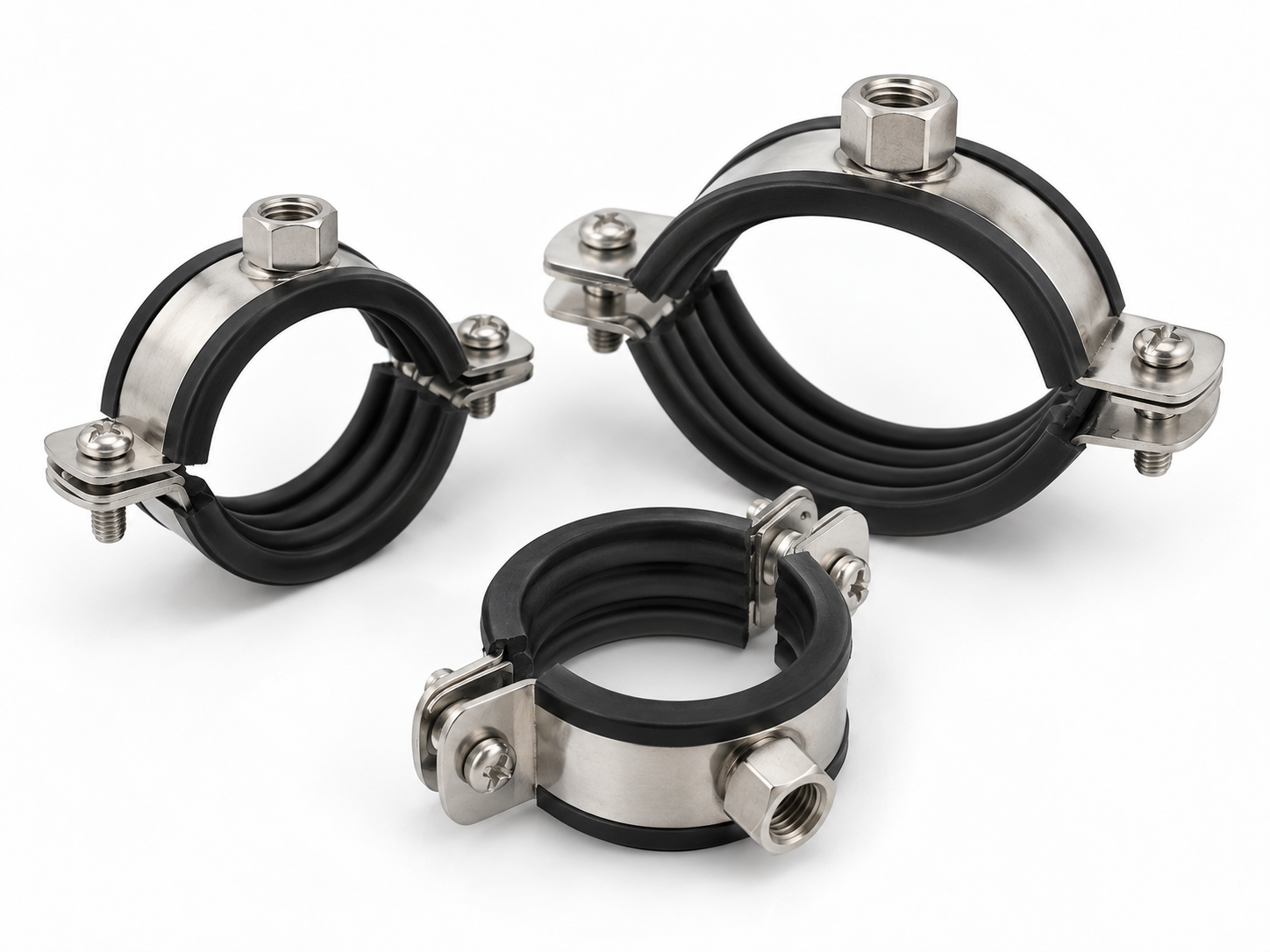 SS316 Quick Fit Insulated Clamps (25mm–160mm)