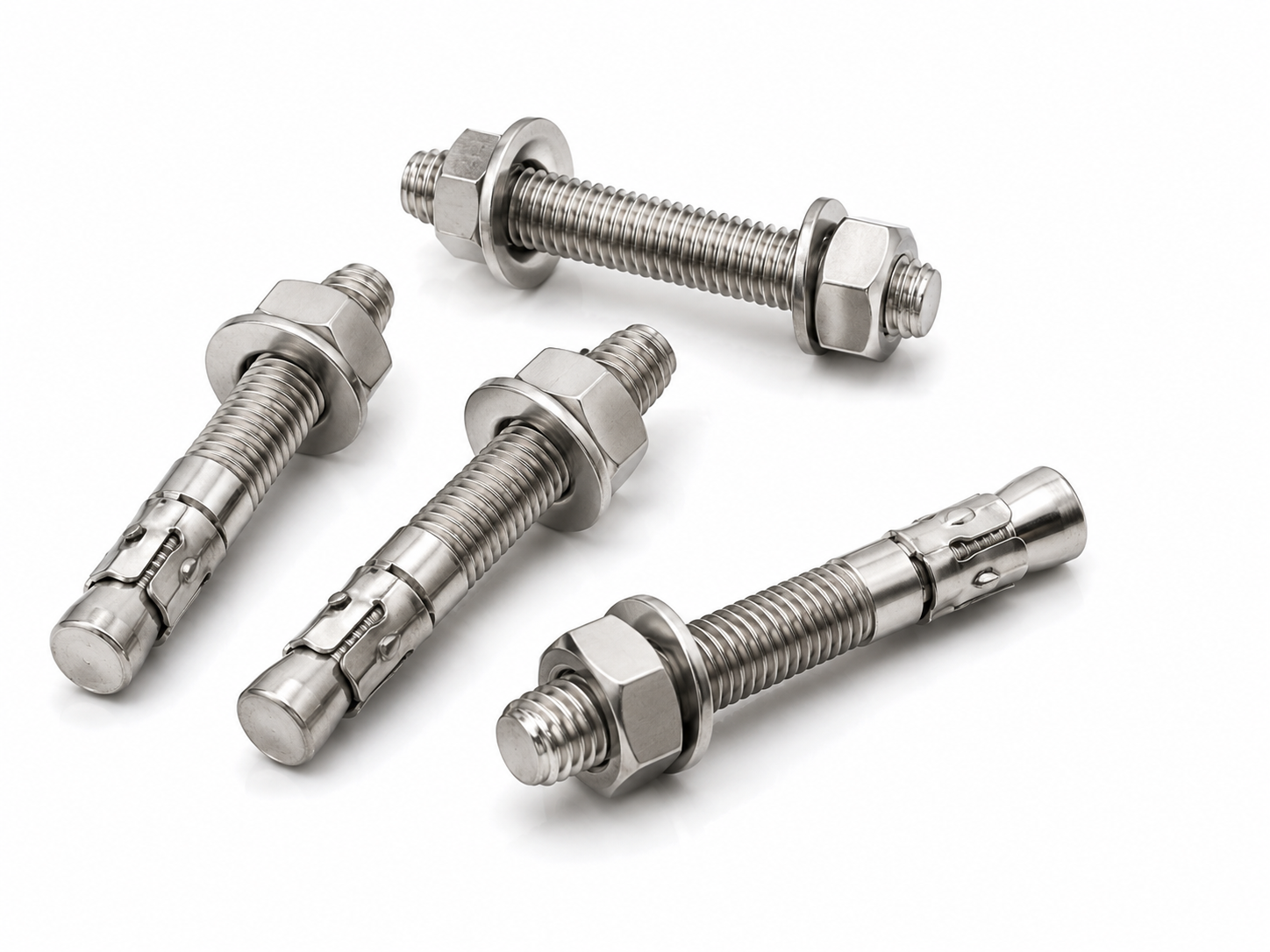 SS316 Wedge Anchor Bolts (10mm, 12mm)