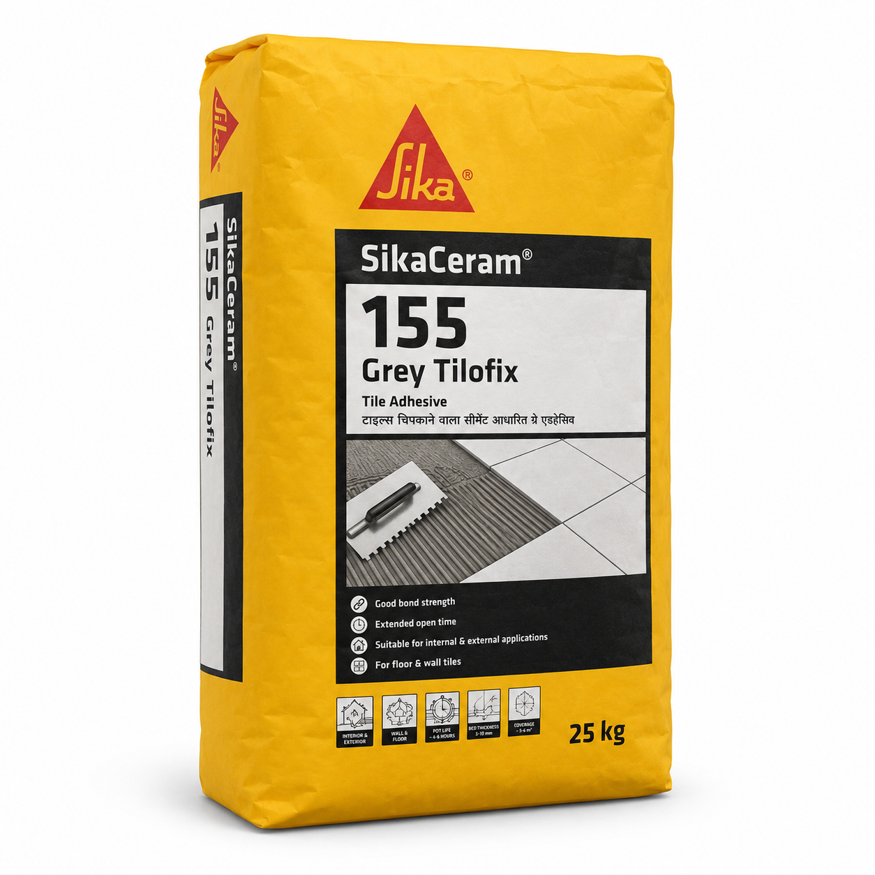 SikaCeram 155 Grey Tilofix (25Kg)