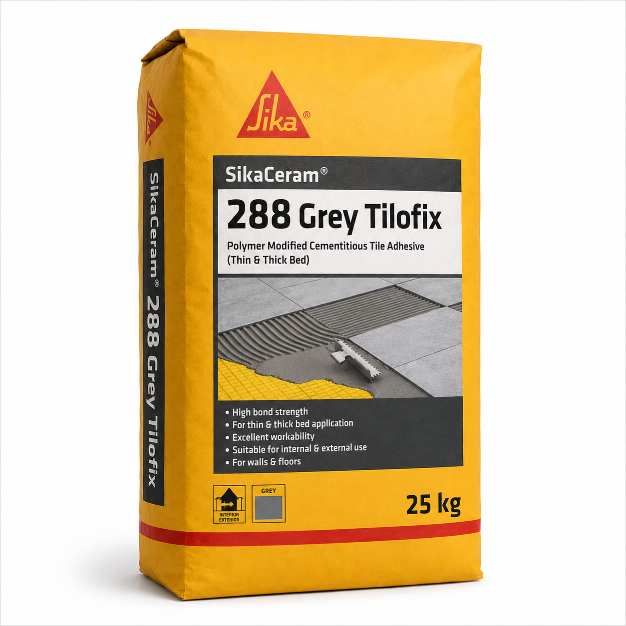 SikaCeram 288 Grey Tilofix (25Kg)