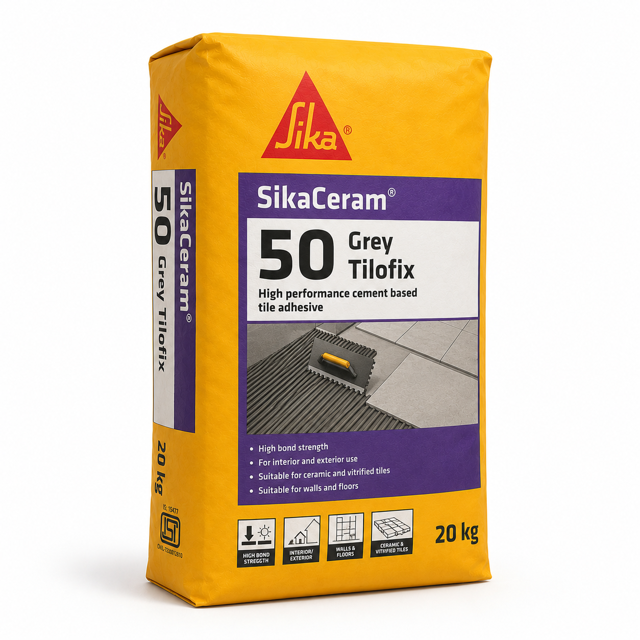 SikaCeram 50 Grey Tilofix (20Kg)