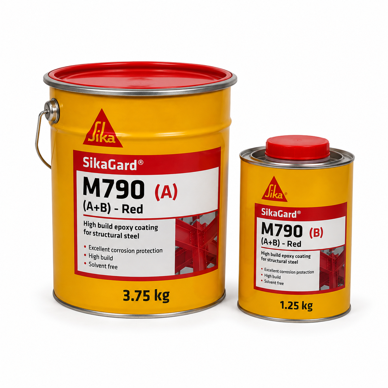 SikaGard M790 (A+B) - Red (5Kg) Set